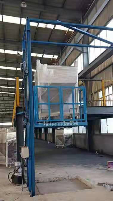 單軌導軌式升降平臺